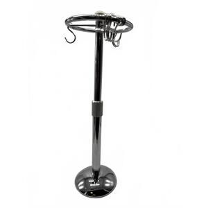 Vintage Chrome Spinning Hook Stand For Jewelry